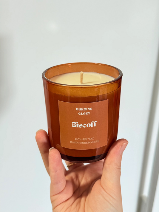 Biscoff 220g Candle